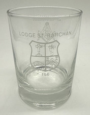 Freemason Masonic Glass -