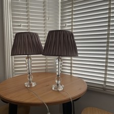 Pair lamps table bedside - lamps,