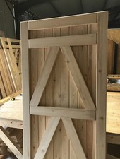 Wooden shed doors custom built - custom,