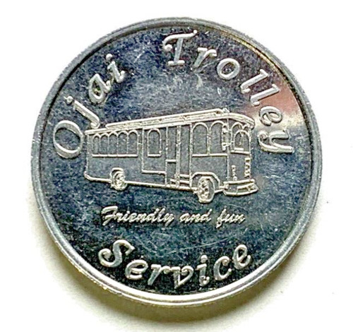 California transit token ojai - token,