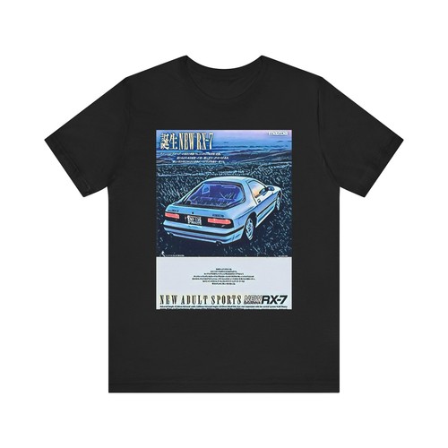 Mazda retro car art - rx-7,