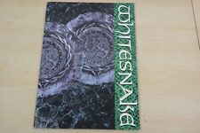 Whitesnake 1987-88 Tour Programme Concert VGC Hard Rock FREE POST