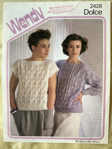 Wendy knitting pattern 2428