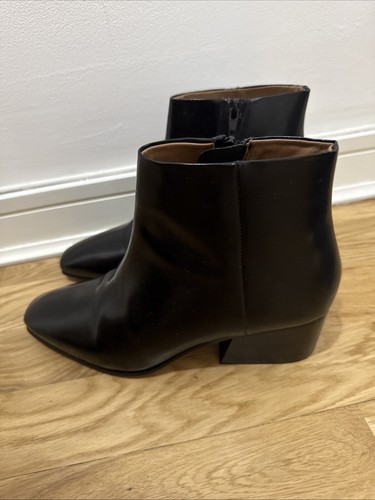 Jigsaw black ankle boots size