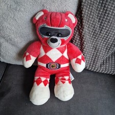 Build A Bear Mighty Morphin Red Power Ranger With Sound Song
