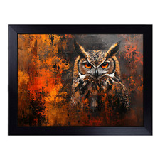 Owl Graphic Lap Tray Cushioned