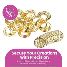 Brass Eyelets with Washers