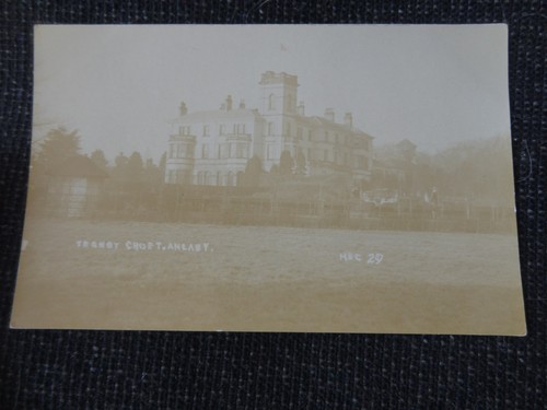 Tranby croft analby - analby, postcard
