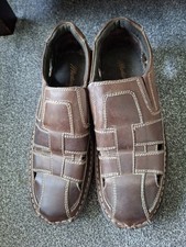 Mantaray Leather Mens Shoes