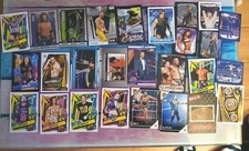 WWE TOPPS SLAM ATTAX TNA WWE RIVALS TRADING CARDS AND STICKERS BUNDLE
