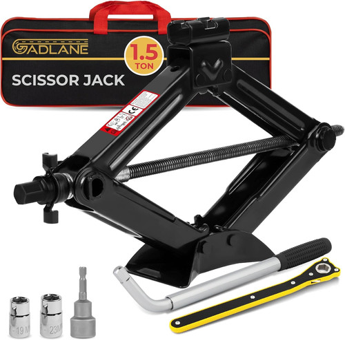 Gadlane scissor jack kit - scissor, 1.5