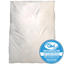 GroundMaster White Rock Salt - De Icing No Mess Grit Bag - Defrost Ice Snow Road
