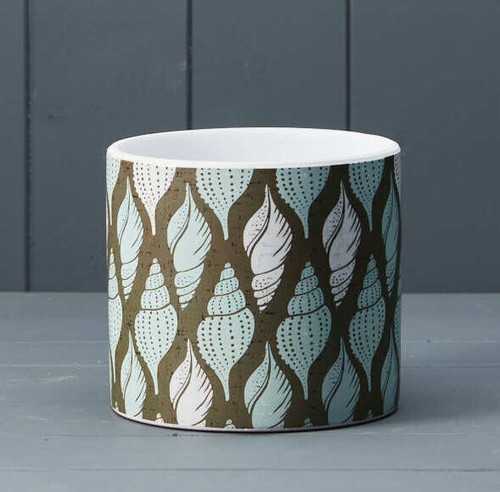 Patterned plain ceramic cement - patterned,