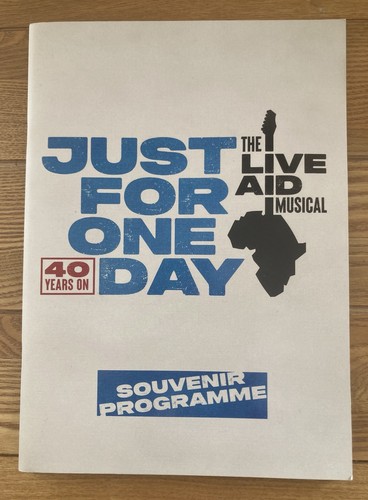 Just for one day - one, the