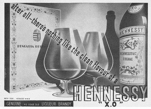 Hennessey brandy vintage - hennessey, xo