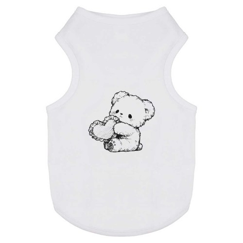 Cute teddy bear with heart - 'cute,