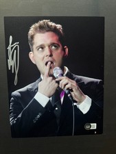 Michael Buble Rare! signed