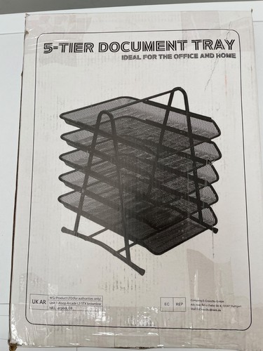 Tier wire mesh office filing - 5,