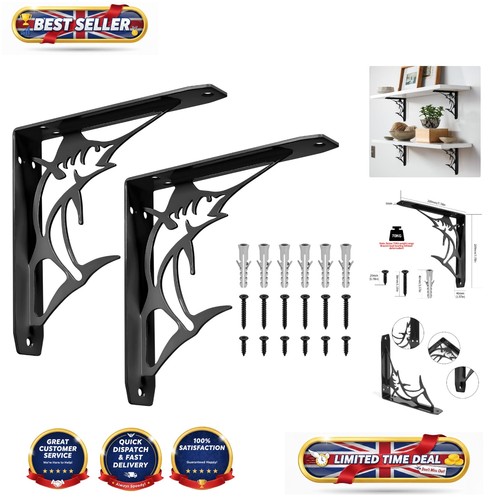 Heavy duty fish - fish-shaped, shelf
