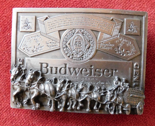 Vintage budweiser clydesdale - vintage,
