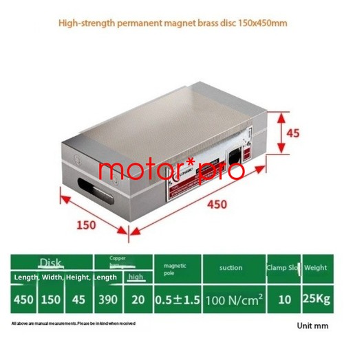 New permanent magnet chuck - permanent,