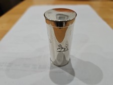 Nice Quality Crested George III Silver Nutmeg Grater C1800