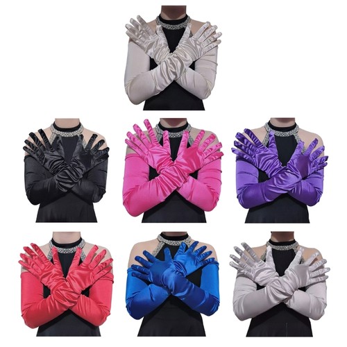 Evening party gloves - gloves, long