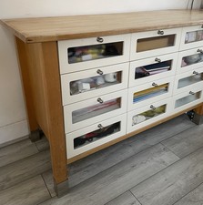 IKEA Varde Freestanding Unit With Draws, Solid Beech Top, H=90, D=65, L=146cm