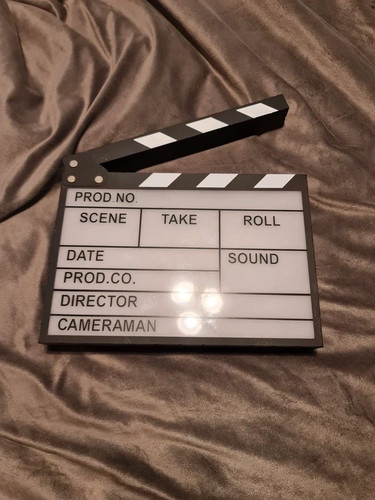 Filmmaking clapperboard wall - clapperboard,