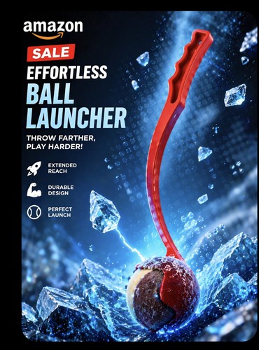 Dog tennis ball launcher - dog,