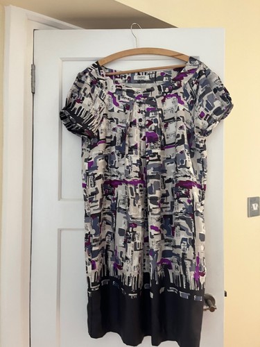 Nicole farhi silk dress - farhi,