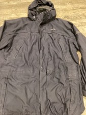 Craghoppers Aquadry Waterproof Jacket XL Black Hooded Outdoor Hiking
