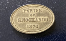 SCOTTISH COMMUNION CHURCH TOKEN : PARISH OF KNOCKANDO 1870 Morayshire : BZ 4011