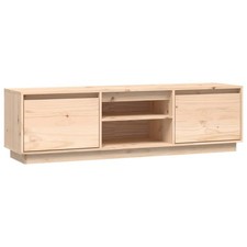 Solid Wood Pine TV Cabinet