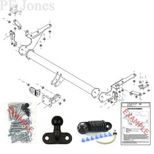 Tow-Trust Towbar for Toyota RAV4 (XA30) 2006-2013 - Flange Tow Bar
