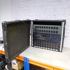 Large Stage DJ / Lighting Power Distribution System In Wooden Flight Case
