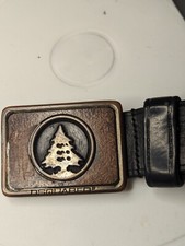 Dsquared2 Leather Belt Size L Black