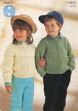 Sirdar 4573 Baby Child Sweater