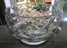 Vintage Tudor Crystal Hand Cut