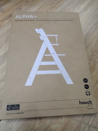 Hauck alpha wooden - alpha+, highchair