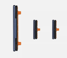 black Samsung Galaxy S9 S9 Plus Power Volume Buttons Side Key Replacement Set