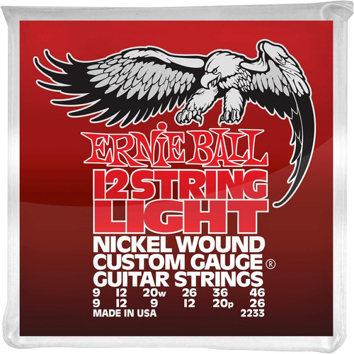 Ernie ball light string - ball, 12-string