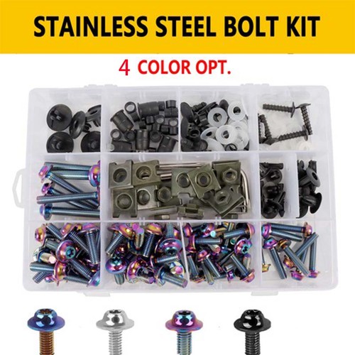 Stainless steel fairing - fairing, bolts