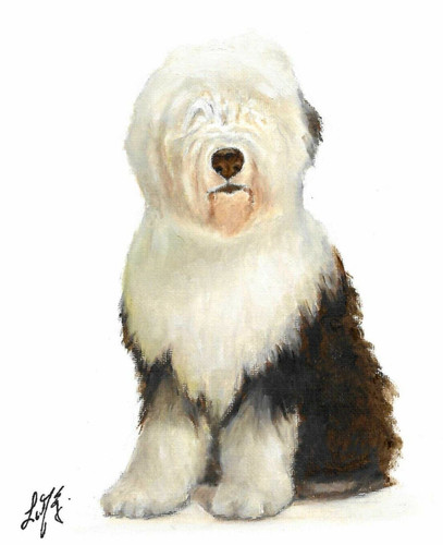 Original oil portrait - ❦,