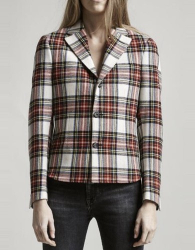 R13 chequered jacket - r13,