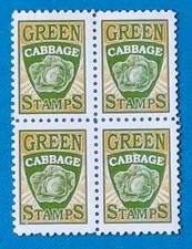 DISCWORLD STAMPS GREEN CABBAGE