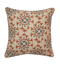 OKA, Odonata Cushion Cover - Dirty Orange, Cushion 51cms Linen Reversible