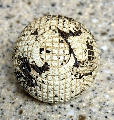 Antique golf ball the driver - ball,