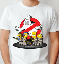 The Simpsons T-shirts Mens Womens Vintage Retro Cotton T shirt Tee Top Grun 17