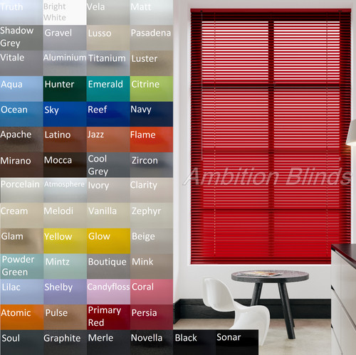 Aluminium venetian blinds - aluminium,